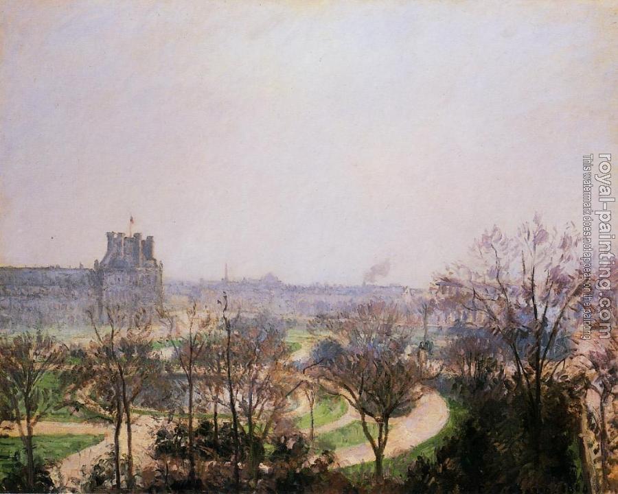 Camille Pissarro : The Tuileries Gardens Camille Pissarro : The Tuileries Gardens